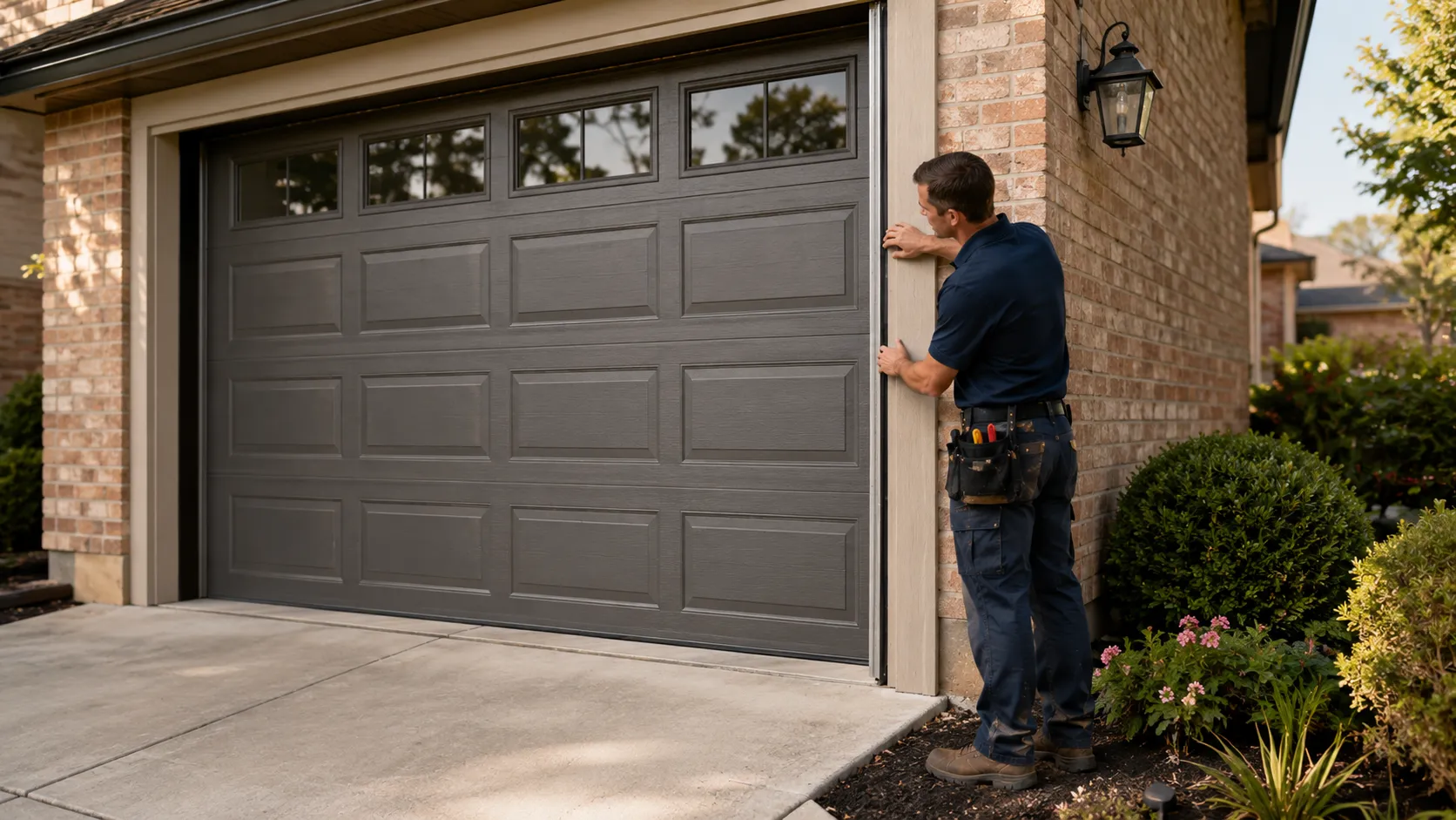 Clear, up-front plan - San Diego garage door service