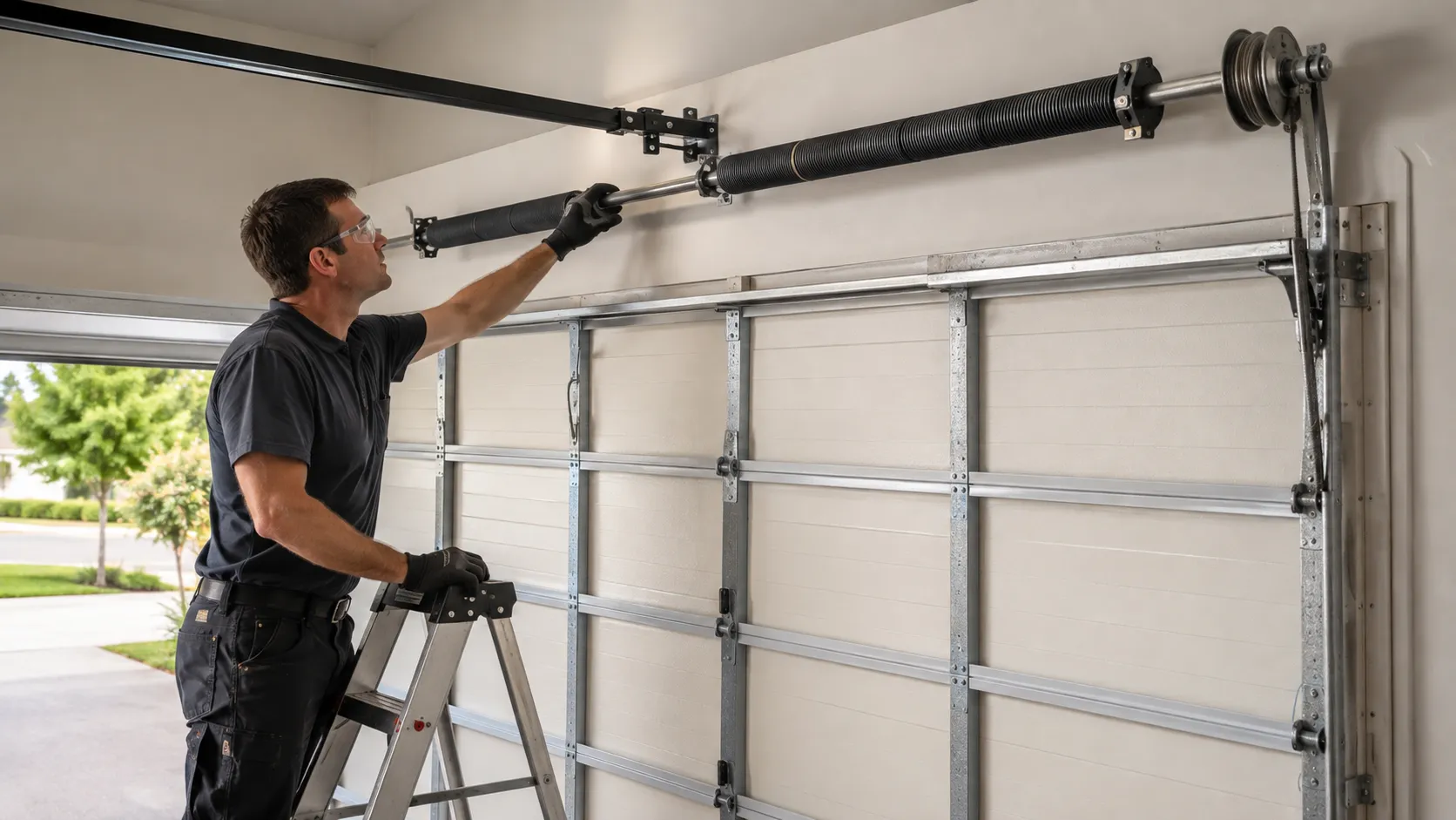 Clear, up-front plan - San Diego garage door service
