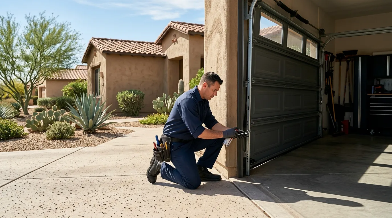 Clear, up-front plan - San Diego garage door service