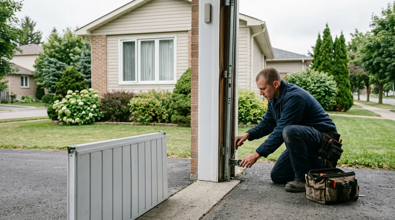Repaired & tested - San Diego garage door service