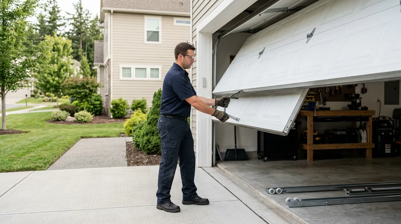 Why a Garage Door Goes Off Track in San Diego