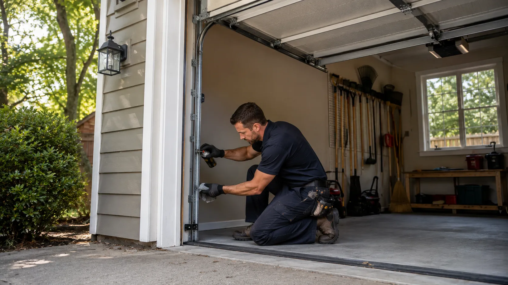 Why a Garage Door Goes Off Track in San Diego