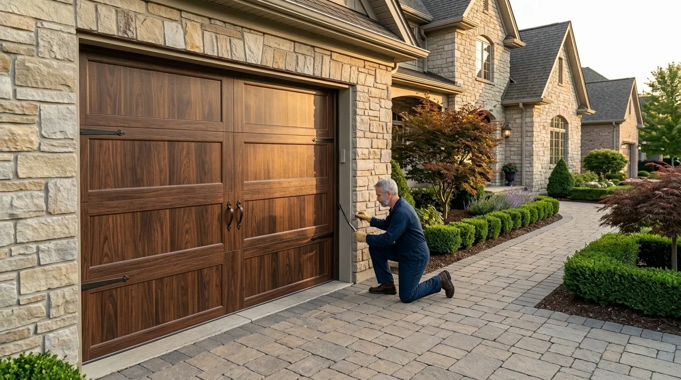Repaired & tested - San Diego garage door service