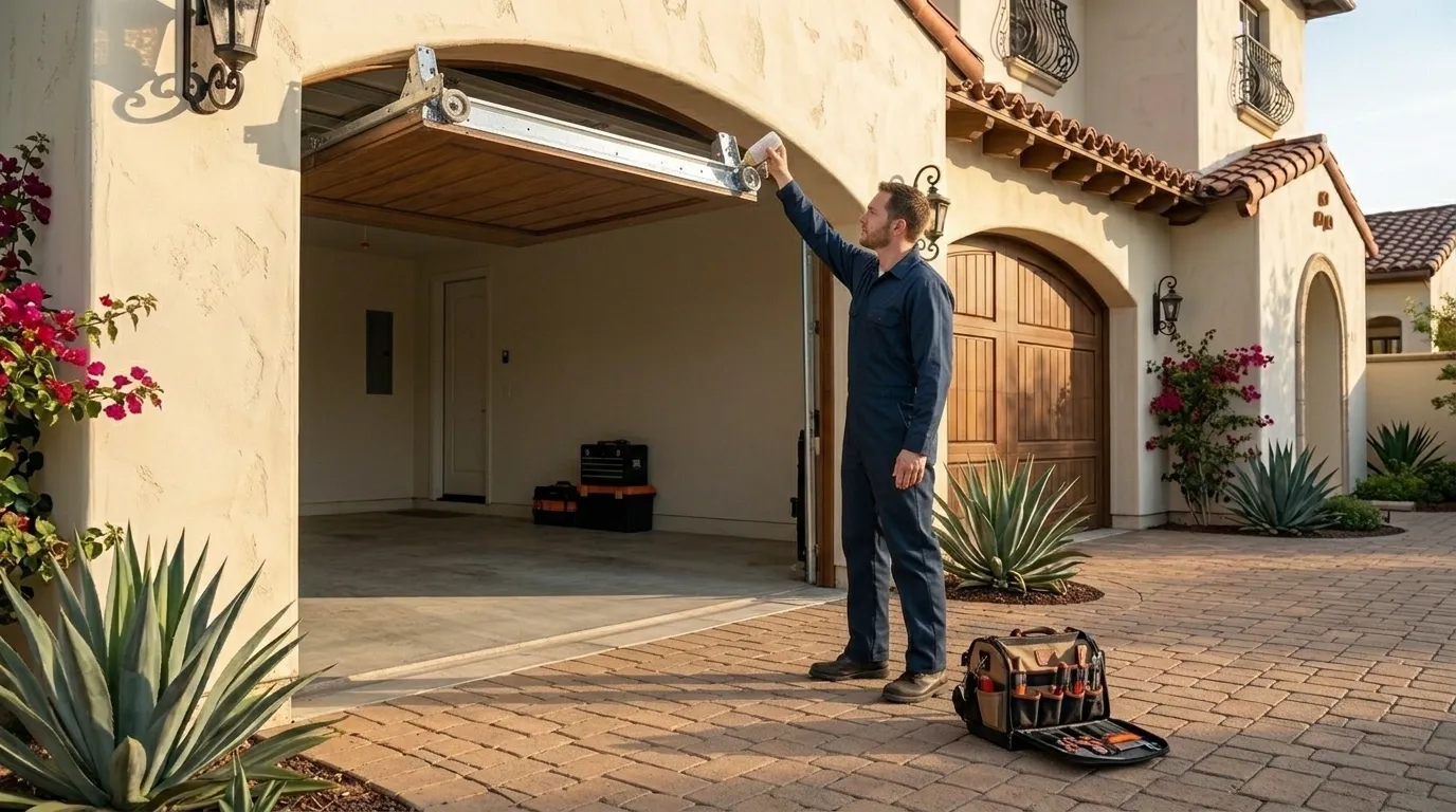 On-site diagnosis - San Diego garage door service