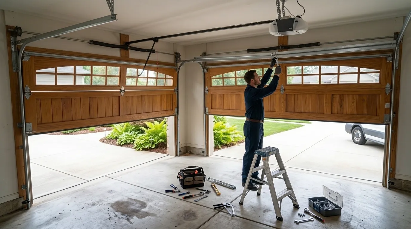 On-site diagnosis - San Diego garage door service