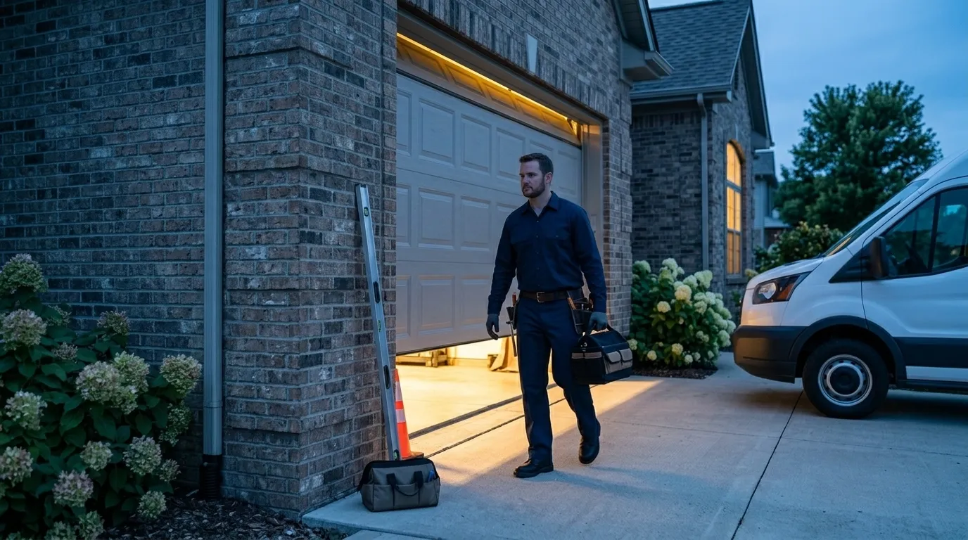 On-site diagnosis - San Diego garage door service
