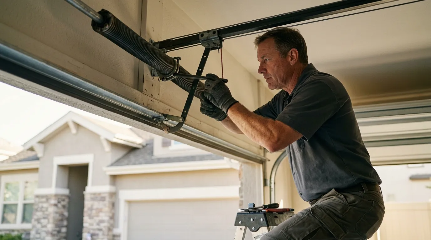 On-site diagnosis - San Diego garage door service