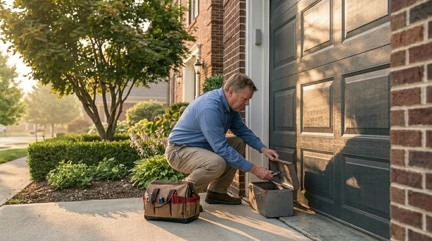 On-site diagnosis - San Diego garage door service