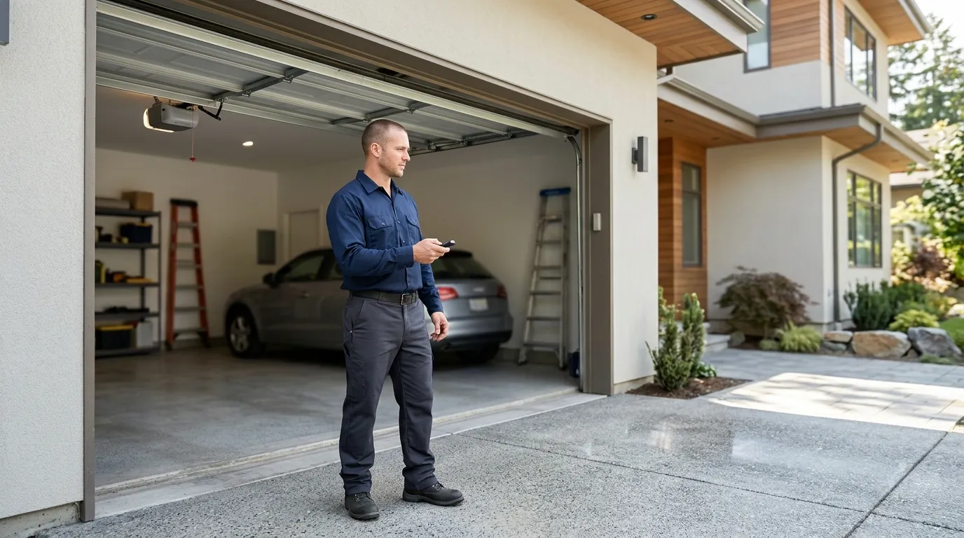 On-site diagnosis - San Diego garage door service