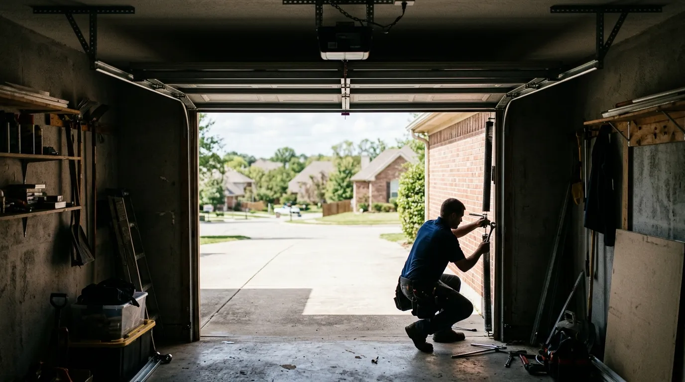 On-site diagnosis - San Diego garage door service