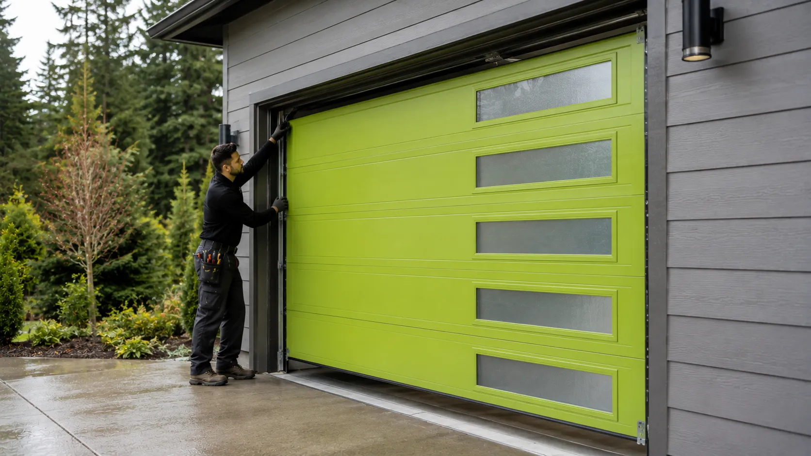 Garage door service in San Diego