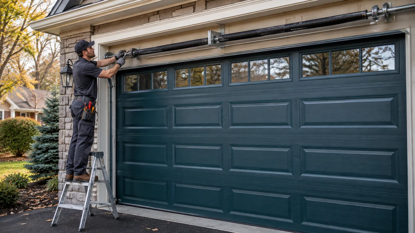 Panel Replacement for La Presa's 1970s Garage Doors