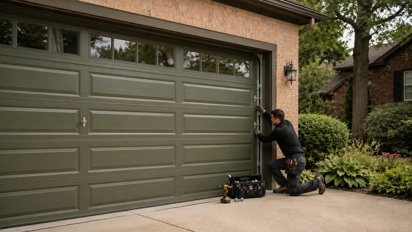 Garage Door Work for Del Cerro Homes