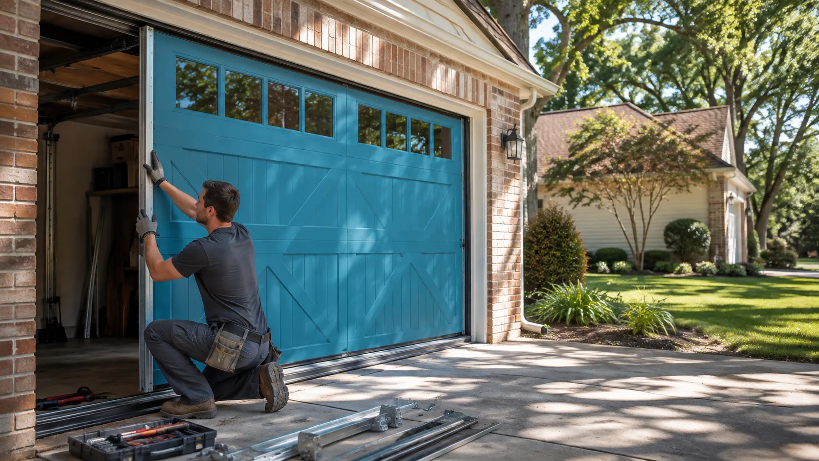 Tell us what’s wrong - San Diego garage door service